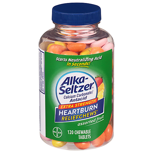 Alka-Seltzer Alka-Seltzer Extra Strength Antacid Heartburn Relief Chews Health & Beauty