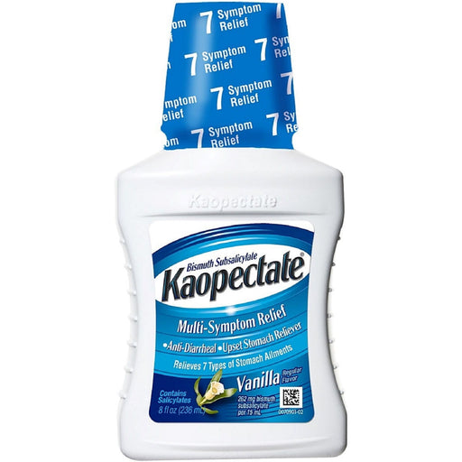 Kaopectate Kaopectate 3 Pack - Multi-Symptom Relief Anti-Diarrheal/Upset Stomach Reliever Liquid, Vanilla 8 Oz Health & Beauty