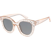 zeroUV Oversize Novelty Star Embellished Horned Rim Sunglasses C683 Sunglasses
