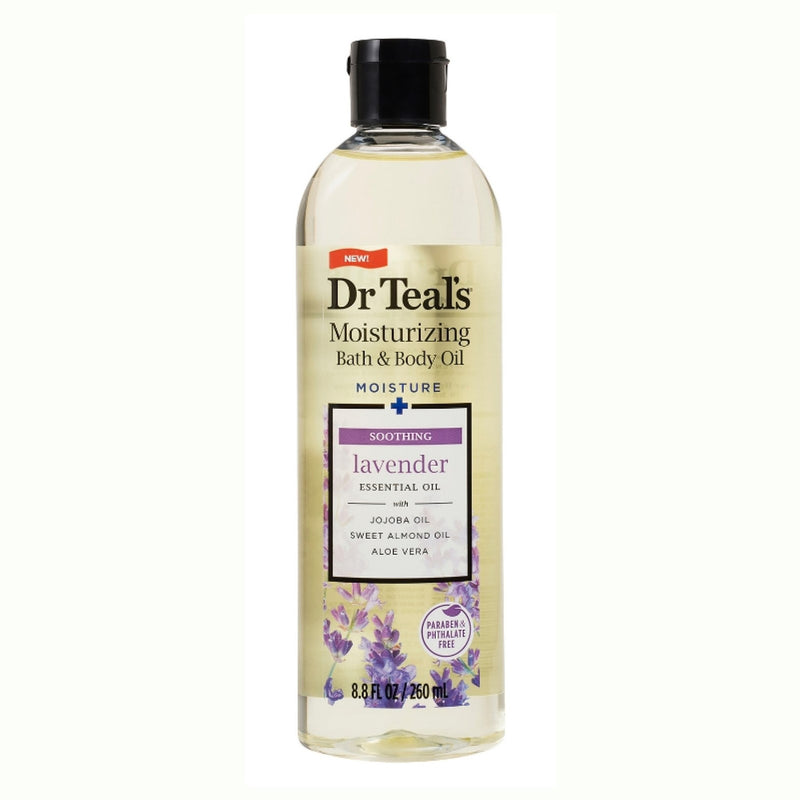 Dr Teal's Dr Teal's Body & Bath Oil, Soothe & Sleep With Lavender 8.8 Oz Body Oil