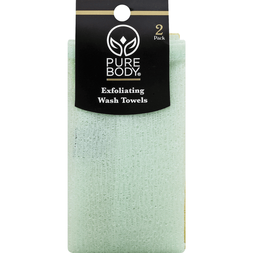 Pure Body Retail Imports Polishing Wash Cloths – 3 Pack Towels