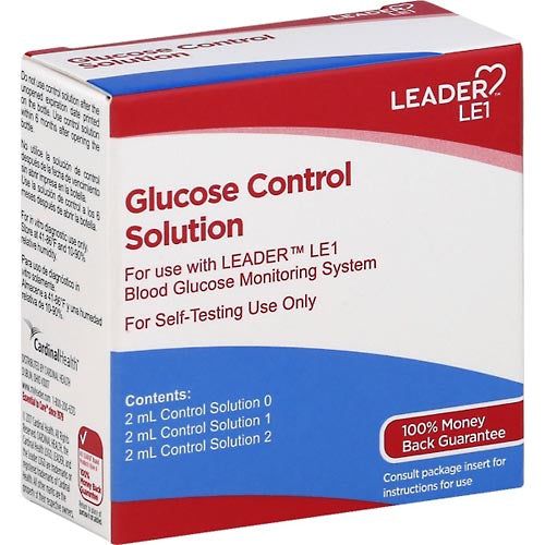 Leader Leader™ Glucose Control Solution – Level 1 (LE1) Blood Glucose Control Solution