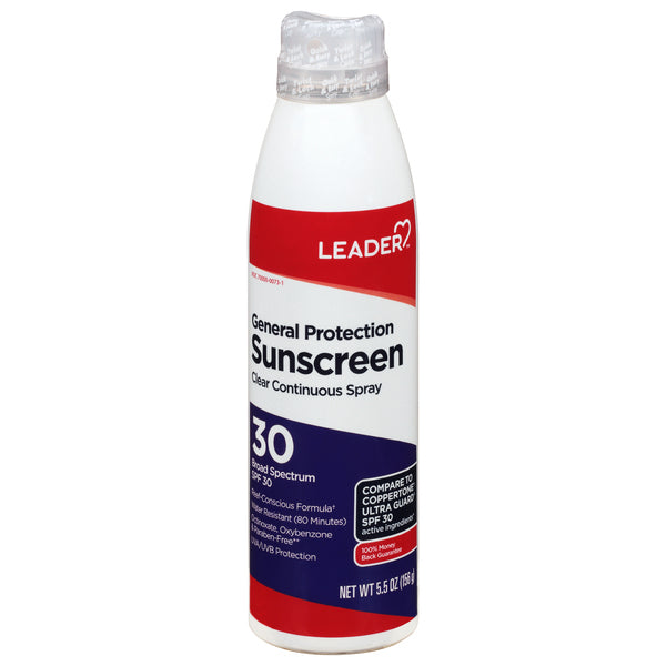 Leader Leader General Protection SPF 30 Clear Sunscreen Spray - 5.5 Oz Sunscreen