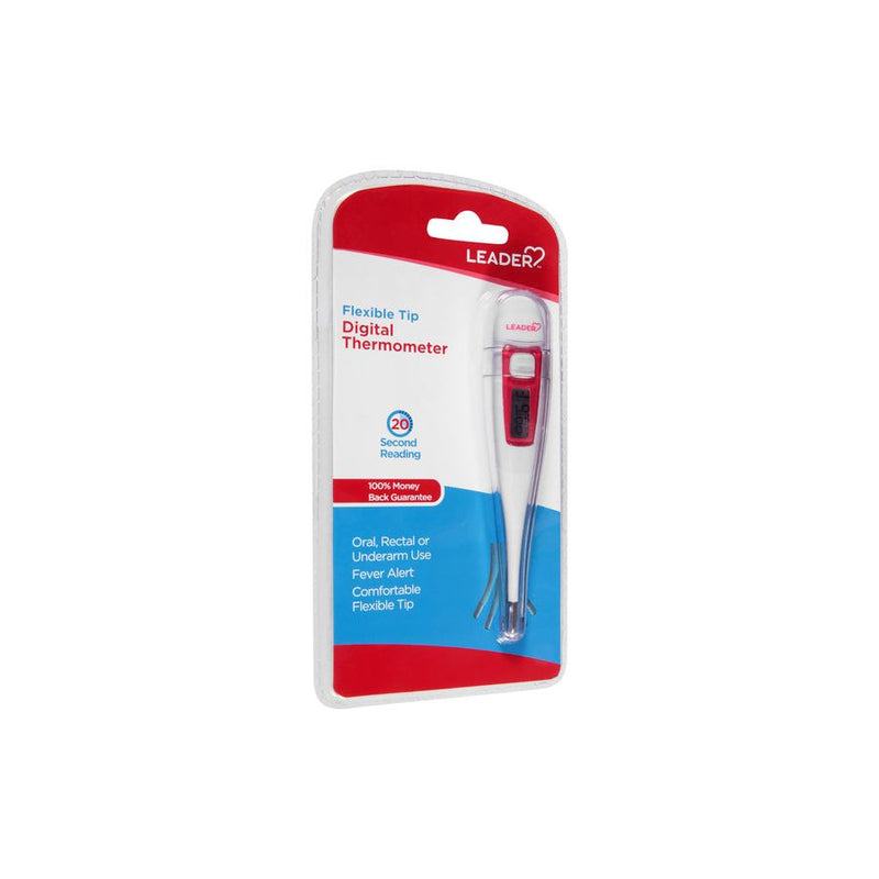 Leader Leader Thermometer, Digital, Flexible Tip Baby Health Lavender