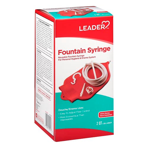 0 Leader, Fountain Syringe, 2 Quart Personal Care