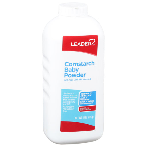 Leader Leader™ Cornstarch Baby Powder (15 Oz) Personal Care