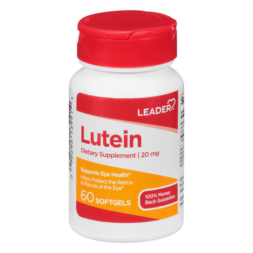 Leader Leader Lutein, 20 Mg, Softgels Vitamins & Supplements