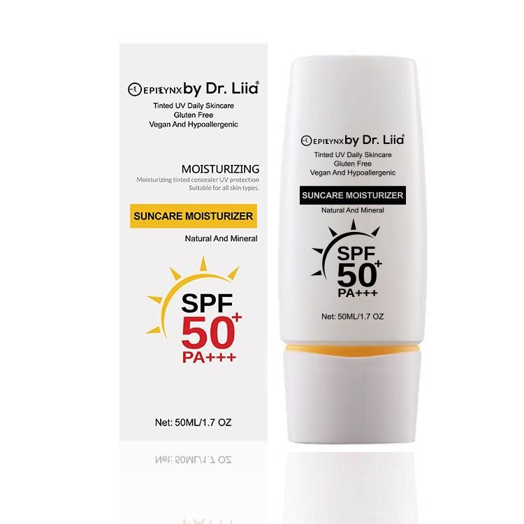 EpiLynx SPF 50 Mineral Moisturizer – Hydrating, Vegan & Sensitive-Skin Friendly suncare