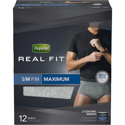 Depend Depend Real Fit For Men Maximum Absorbency Briefs S/M Personal Care