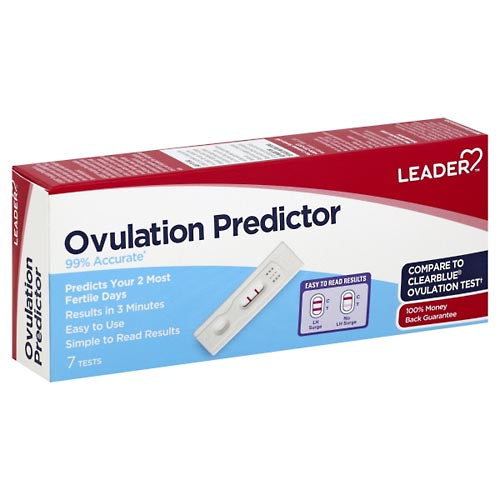 0 Leader™ Ovulation Predictor – 7-Day LH Surge Detection Kit Ovulation Tests