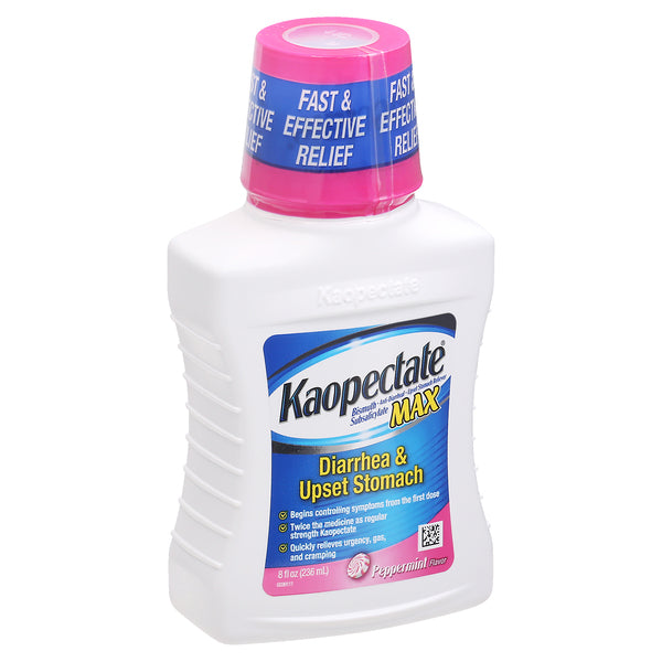 Kaopectate Kaopectate Max Peppermint Flavor Diarrhea & Upset Stomach 8 Fl Oz Personal Care