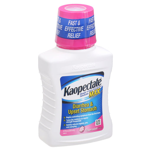 Kaopectate Kaopectate Max Peppermint Flavor Diarrhea & Upset Stomach 8 Fl Oz Personal Care