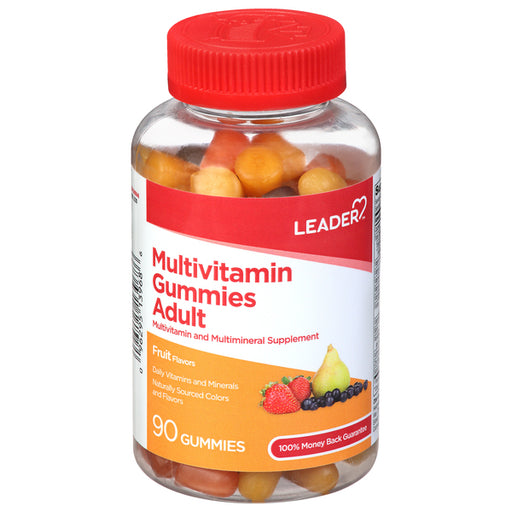 Leader Health Care Leader Health Care Multivitamin Gummies, Adult, Fruit Flavors Vitamins & Supplements