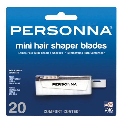 Personna Personna Mini Hair Shaper Blades [1 Dispenser Of 20 Blades] Tool Blades