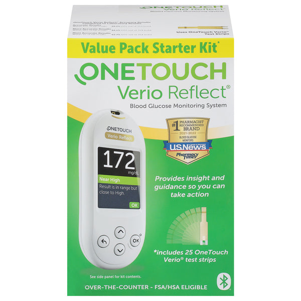 OneTouch OneTouch Verio Reflect Value Pack 1Ct Health & Beauty