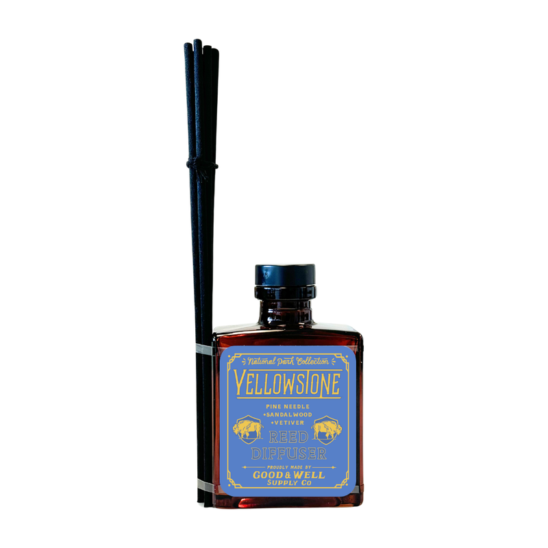Good & Well Supply Co Yellowstone National Park Reed Diffuser