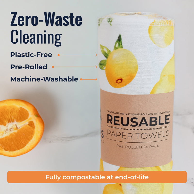 ZeroWasteStore.com Reusable Paper Towels Reusable Paper Towels