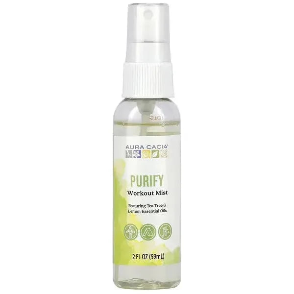 Aura Cacia Purify Workout Mist, 2 Fl Oz