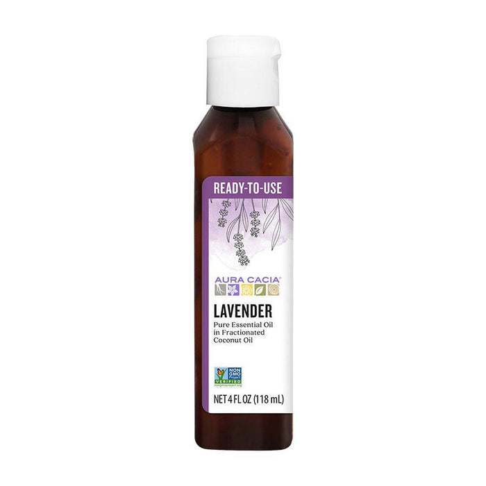 Aura Cacia Lavender Essential Oil, 4 Fluid Ounces