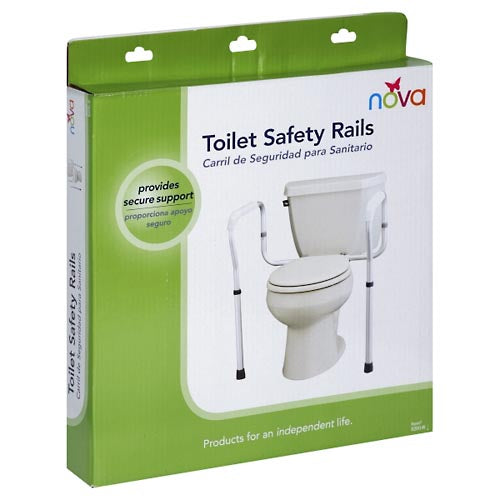 Nova Nova Toilet Safety Rails - Gray Baby Safety Rails