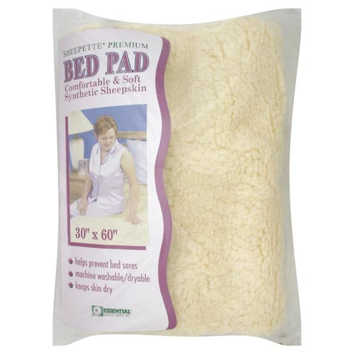 Essential Medical Supply Essential Medical Supply Sheepette Synthetic Bed Pad By 30 X 60 Beds & Accessories