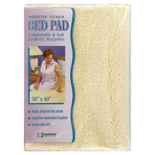 Essential Medical Supply Essential Medical Supply Bed Pad Sheepette Synthetic Sheepskin 30 X 40 In Beds & Accessories