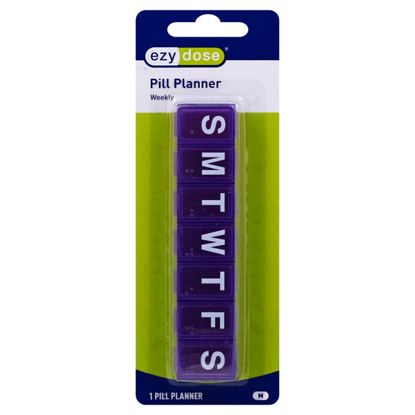 Ezy Dose Ezy Dose Weekly Classic Pill Planner - Medium Personal Care