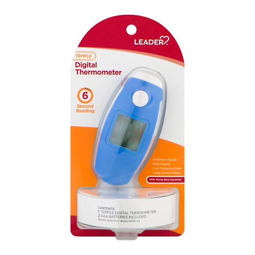 Leader Leader Digital Thermometer, Temple Household Thermometers Lavender