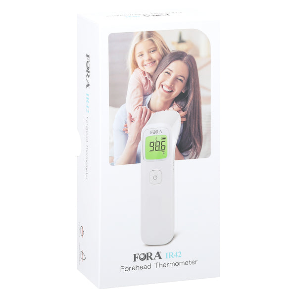 Fora FORA Infrared Forehead Thermometer, Non-Contact Instant Read - Medical Grade Medical Thermometers