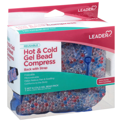 Create Leader™ Hot & Cold Gel Bead Compress – Back (with Strap) Hot & Cold Therapies