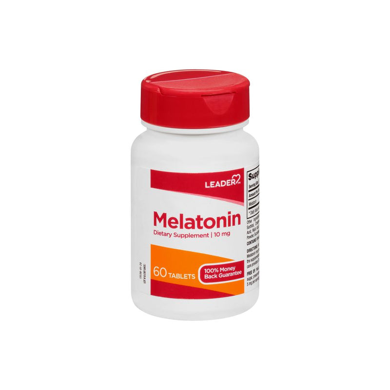 Rx 1 Leader™ Melatonin 10 mg – Maximum Strength Sleep Support (60 Tablets) Vitamins & Supplements