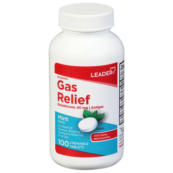 Rx 1 Leader™ Gas Relief – Simethicone 80 mg (Anti-Gas) Medicine & Drugs
