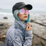 zeroUV Women's Vintage Oversize Butterfly Clear Lens Glasses C418 Glasses