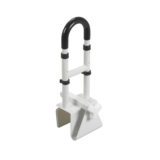 Drive Medical Drive Medical Adjustable Height Bathtub Grab Bar Safety Rail White Medical Supplies