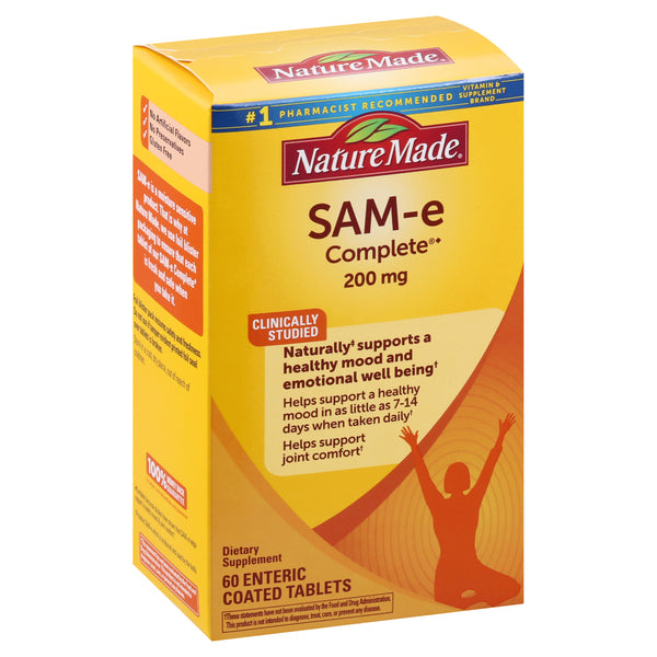 Nature Made Nature Made SAM-e 200 Mg Complete Tablets Vitamins & Supplements