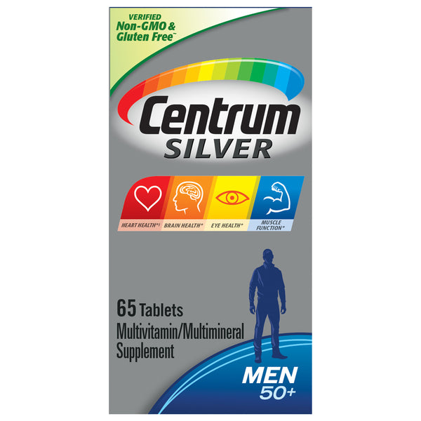 Centrum Centrum Multivitamin, Men 50+, Silver, Tablets Vitamins & Supplements