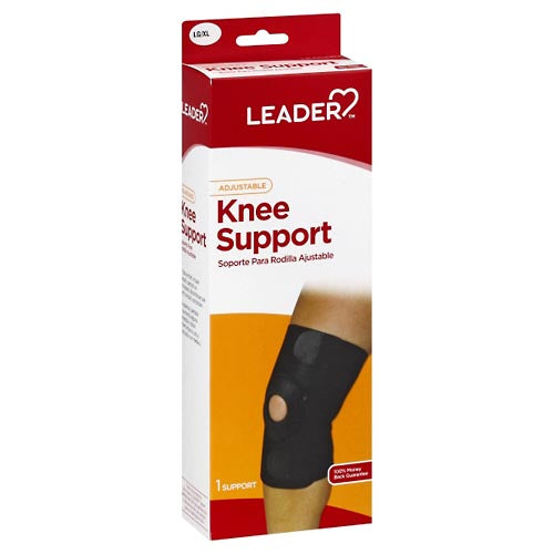 Leader Leader Knee Neoprene Support, Open Patella, Large/XLarge Plant Cages & Supports White Smoke