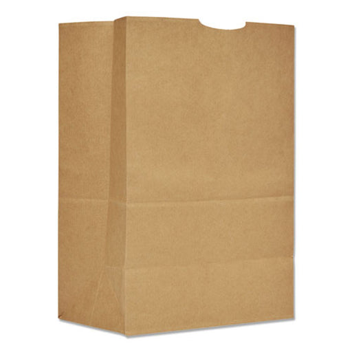 General General Grocery Paper Bags, 50 Lbs Capacity, #10, 6.31"w X 4.19"d X 13.38"h, Kraft, 500 Bags Bread Boxes & Bags