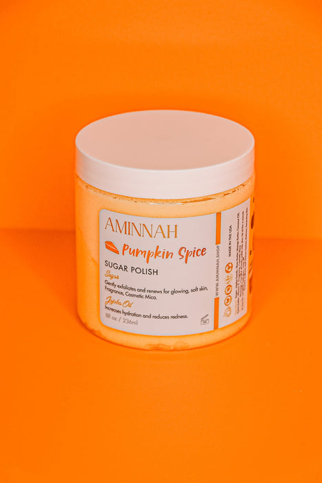 Aminnah "Pumpkin Spice" Sugar Scrub