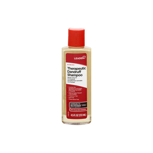 Leader Health Care Leader Health Care Therapeutic Dandruff Shampoo, 4.5 Oz Shampoo White Smoke