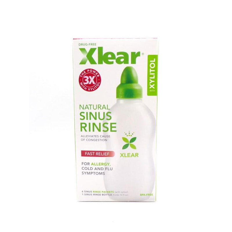 Xlear Xlear Sinus Care Rinse Kit with Xylitol – Natural Relief & Congestion Support Respiratory Care