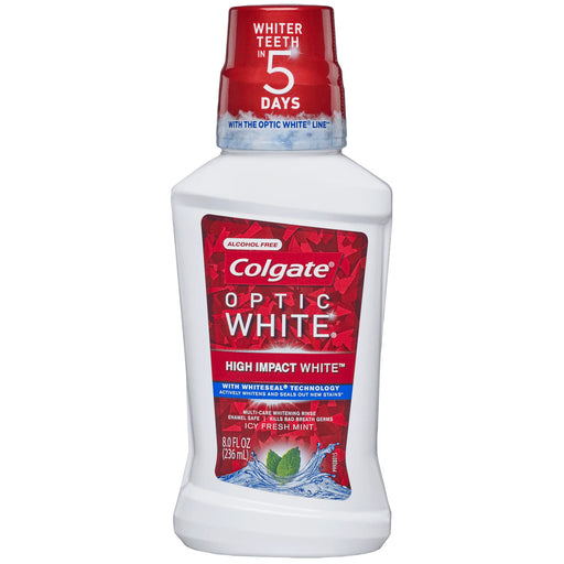Colgate Colgate Optic White Icy Fresh Mint Whitening Mouthwash, 8.0 Fl Oz Mouthwash