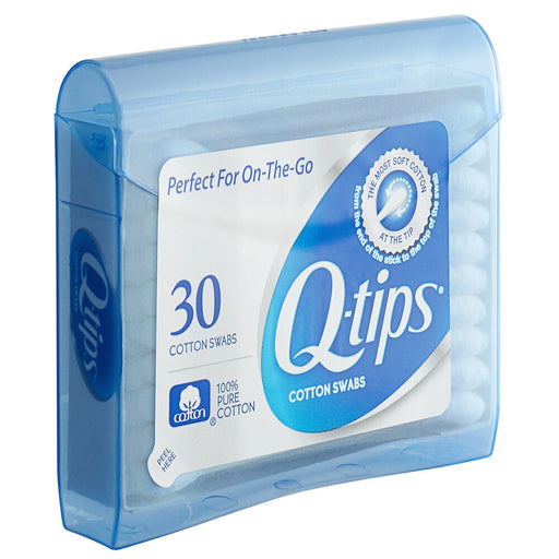 Q-tips Q-tips Cotton Swabs Purse Pack 30 Ct Cotton Swabs