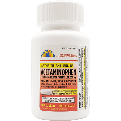 Health Star Health Star Acetaminophen Arthritis 650 Mg Health Care