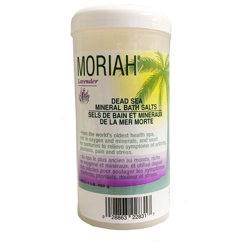 Axel Kraft Axel Kraft Moriah_dead Sea Salt, Lavender, Jar, 1lb Decorative Jars