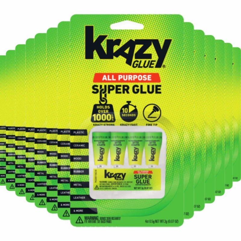 Krazy Glue Krazy Glue Super All Purpose, Fine Tip, Singles Hardware Glue & Adhesives White Smoke