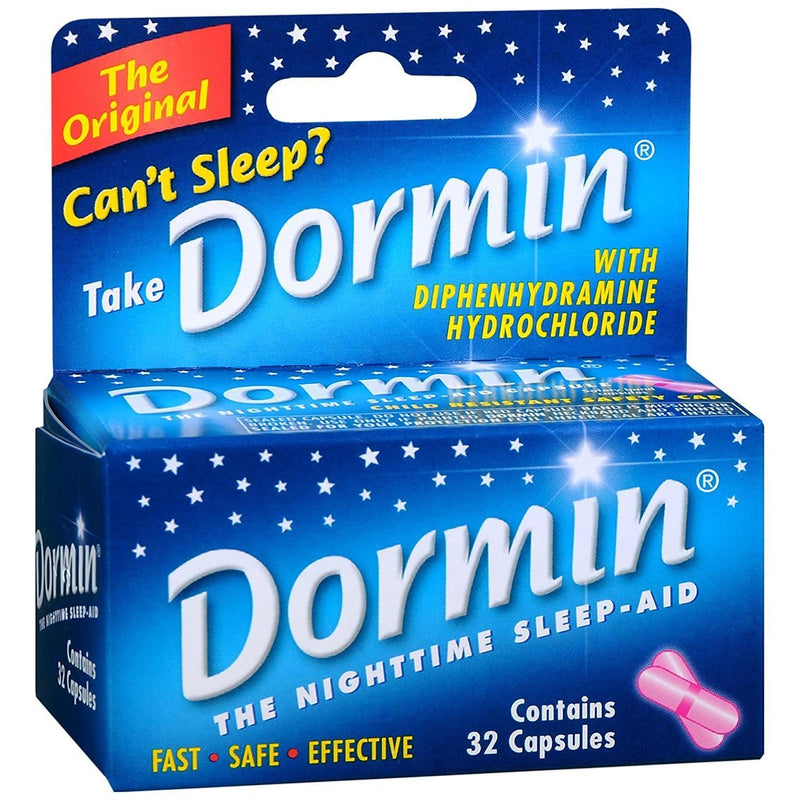 Dormin Dormin Nighttime Sleep Aid - 32 Capsules Vitamins & Supplements