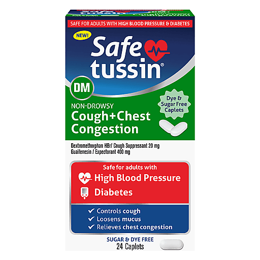 Safetussin Safetussin DM Cough & Chest Congestion Sugar & Alcohol Free 8oz Medicine & Drugs