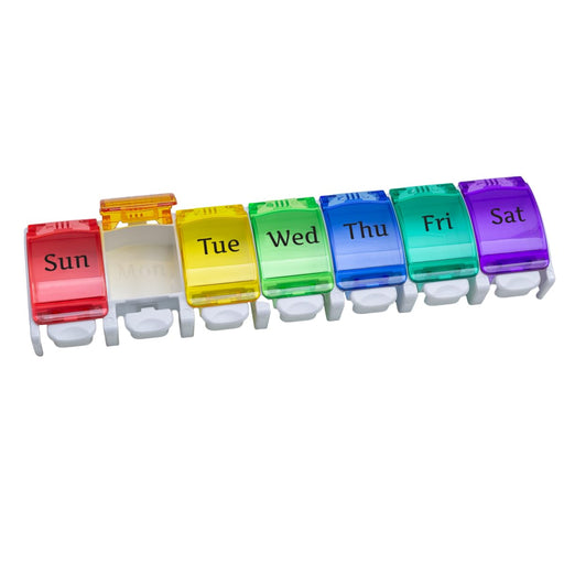 Ezy Dose Ezy Dose Weekly With Push Buttons Pill Organizer Health Care