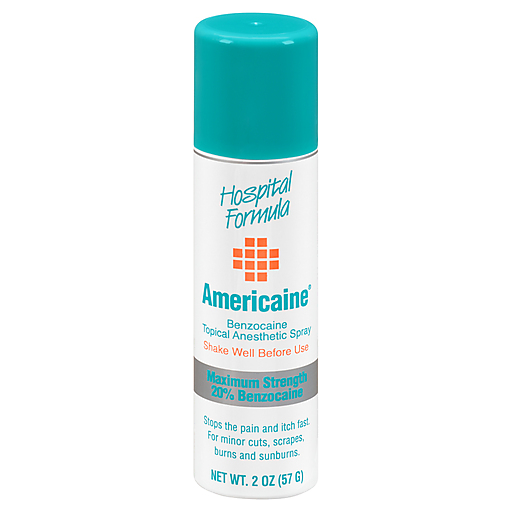 Americaine Americaine Benzocaine Topical Anesthetic Spray - 2 Oz Pain Relief